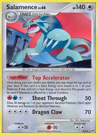 Salamence 008 - Holofoil Arceus - Holo Rare