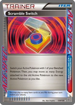 Scramble Switch/135 - Holofoil Plasma Storm - Rare Ace
