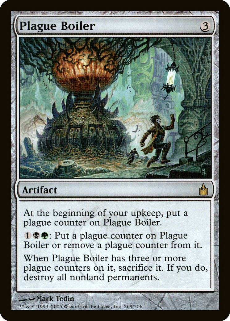 Plague Boiler (RAV-269) - Ravnica: City of Guilds Foil