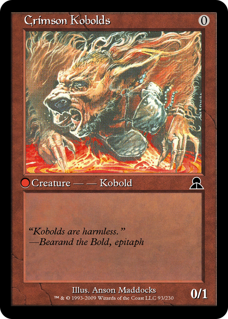 Crimson Kobolds (ME3-093) - Masters Edition III