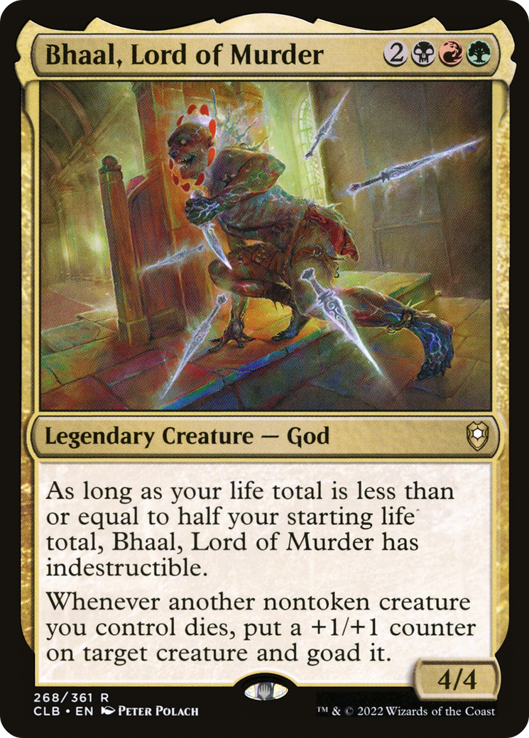 Bhaal, Lord of Murder (CLB-268) - Commander Legends: Battle for Baldur's Gate