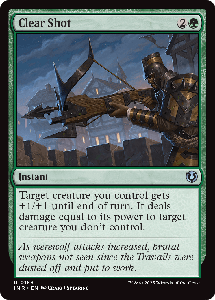 Clear Shot (INR-188) - Innistrad Remastered