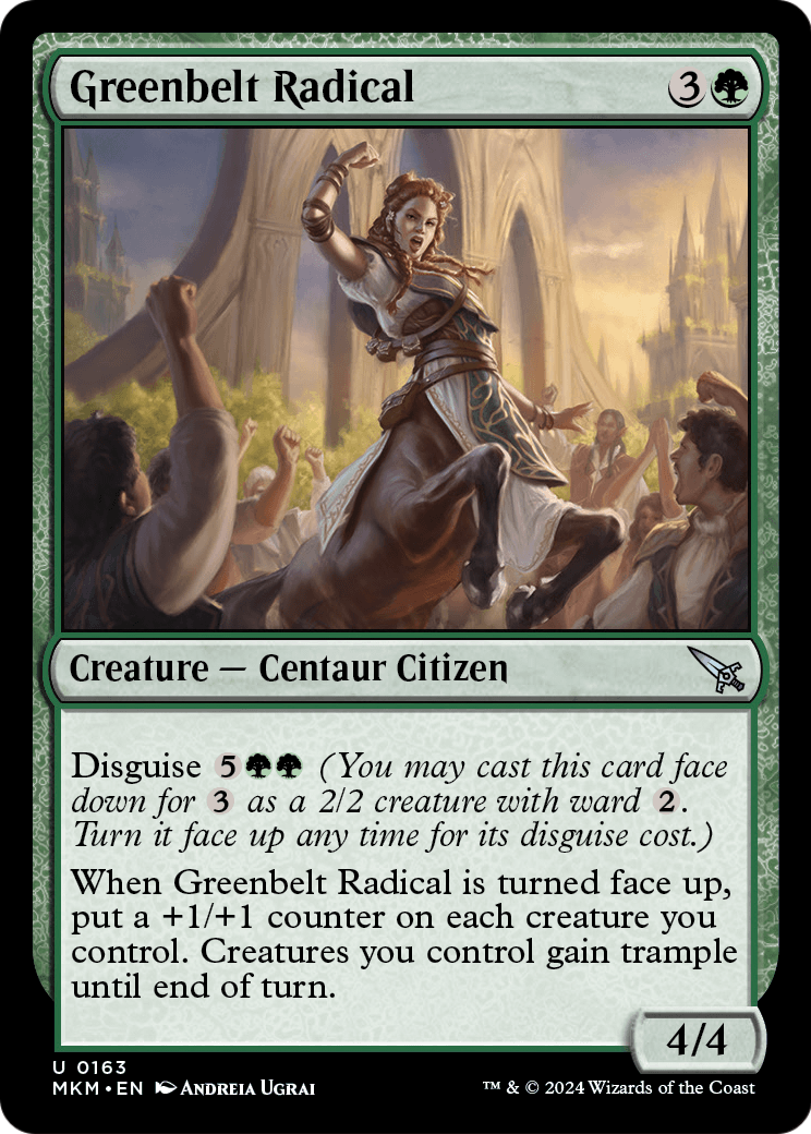 Greenbelt Radical (MKM-163) - Murders at Karlov Manor Foil