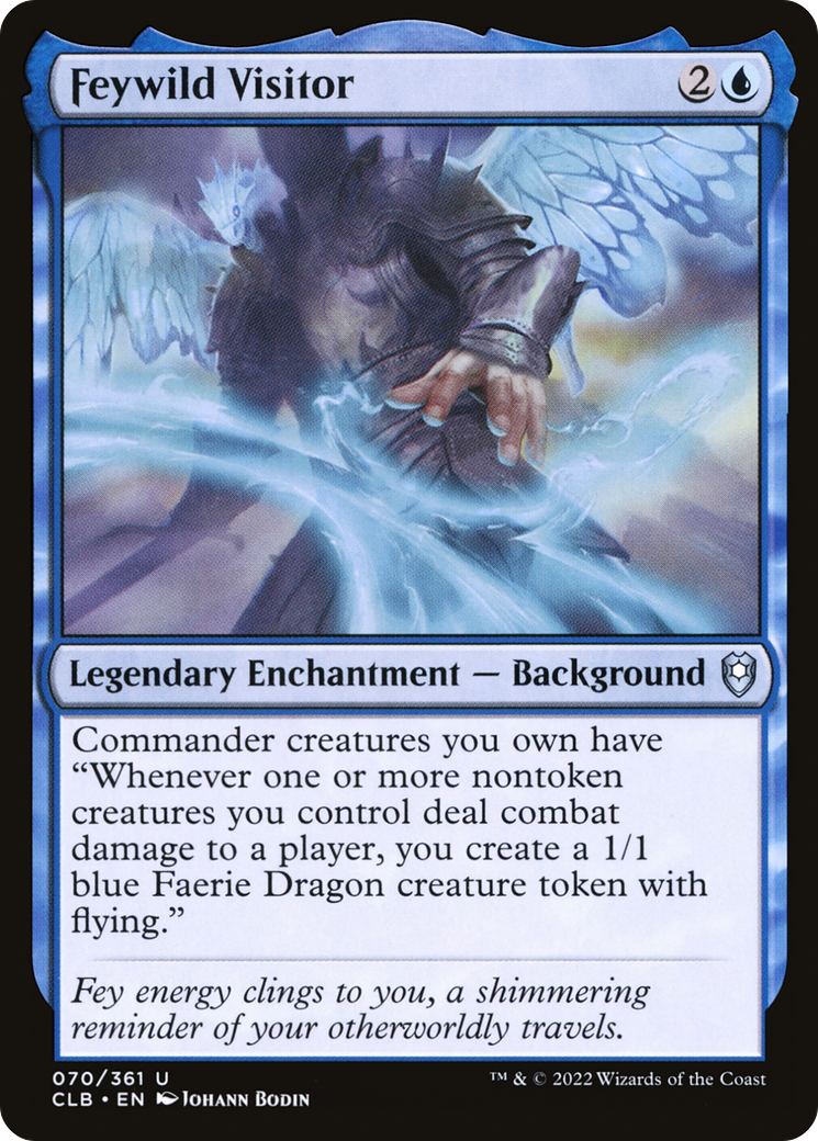 Feywild Visitor (CLB-070) - Commander Legends: Battle for Baldur's Gate