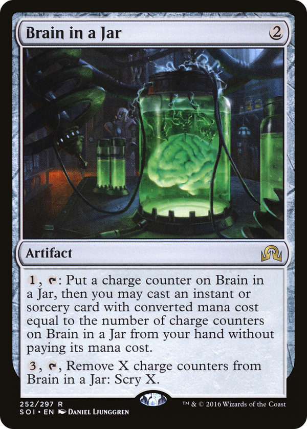 Brain in a Jar (SOI-252) - Shadows over Innistrad Foil
