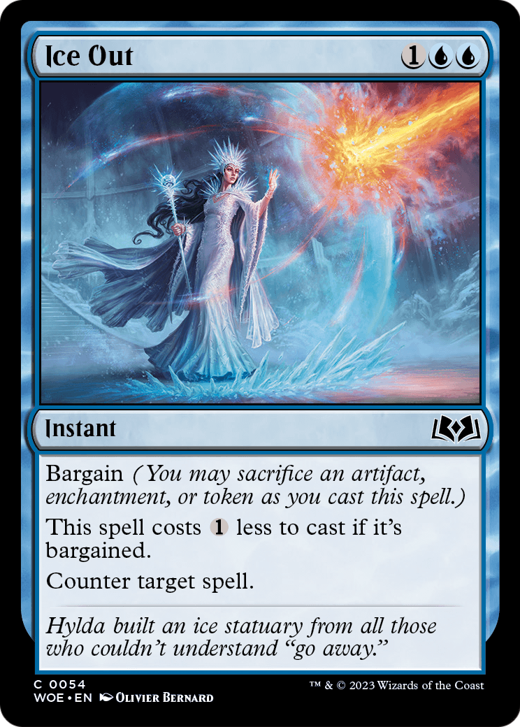 Ice Out (WOE-054) - Wilds of Eldraine Foil