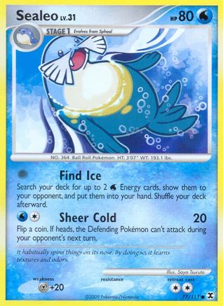 Sealeo - Reverse Holofoil Rising Rivals - Common