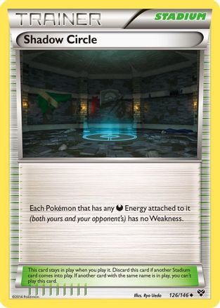 Shadow Circle - Reverse Holofoil XY Base Set - Uncommon