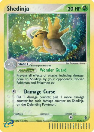 Shedinja - Holofoil Dragon - Holo Rare