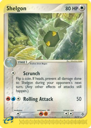 Shelgon 020/97 Dragon - Rare