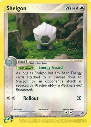 Shelgon 041/97 Dragon - Uncommon
