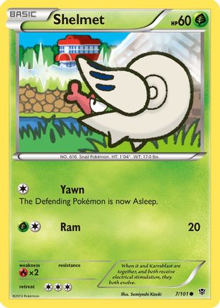 Shelmet - Reverse Holofoil Plasma Blast - Common