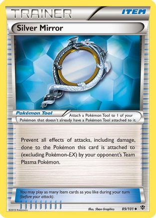 Silver Mirror - Reverse Holofoil Plasma Blast - Uncommon