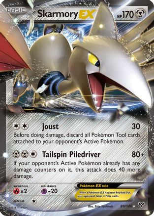 Skarmory EX/146 - Holofoil XY Base Set - Ultra Rare