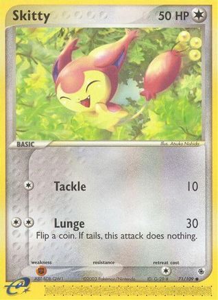 Skitty 071/109 Ruby and Sapphire - Common
