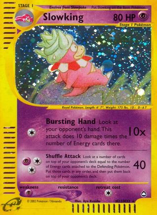 Slowking (H22) - Holofoil Aquapolis - Holo Rare