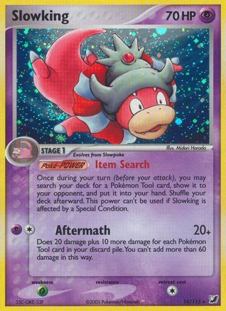 Slowking - Holofoil Unseen Forces - Holo Rare