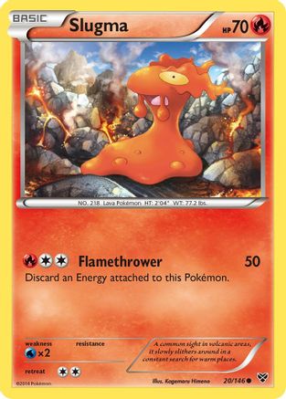 Slugma XY Base Set - Common