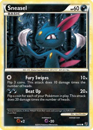 Sneasel 068/90 Undaunted - Common