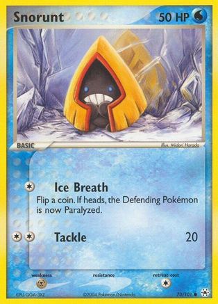 Snorunt Hidden Legends - Common