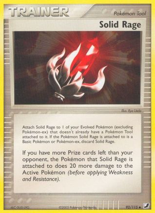 Solid Rage Unseen Forces - Uncommon
