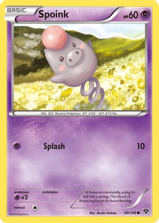 Spoink 049 XY Base Set - Common