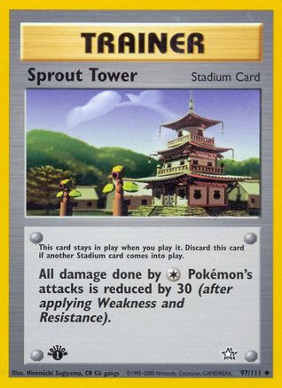 Sprout Tower 097 - 1st Edition Neo Genesis - Uncommon