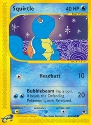 Squirtle (132) (132) 132 Expedition - Common