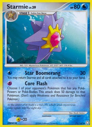 Starmie - Reverse Holofoil Legends Awakened - Uncommon