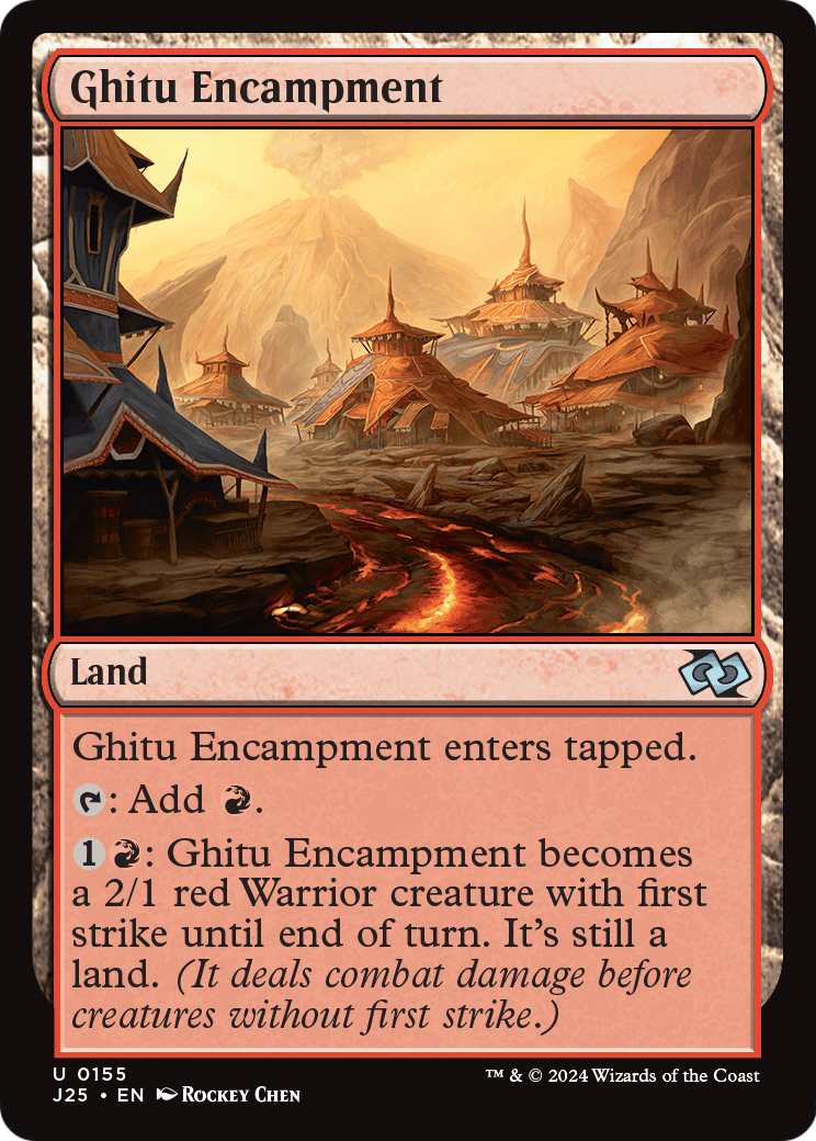 Ghitu Encampment (J25-155) - Foundations Jumpstart