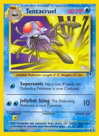 Tentacruel - Reverse Holofoil Legendary Collection - Uncommon