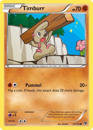 Timburr XY Base Set - Common