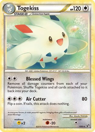 Togekiss - Holofoil Undaunted - Holo Rare