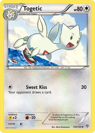 Togetic - Reverse Holofoil Plasma Storm - Uncommon