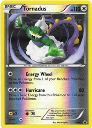 Tornadus - BW42 - Reverse Holofoil Black and White Promos - Promo