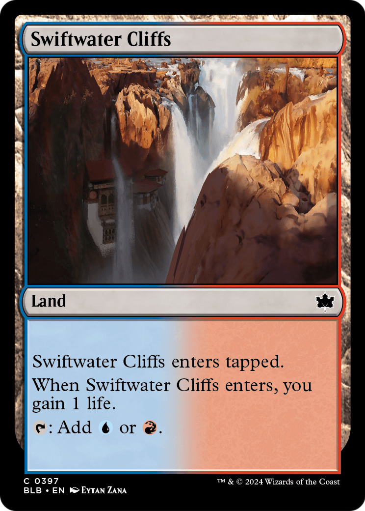 Swiftwater Cliffs (BLB-397) - Bloomburrow