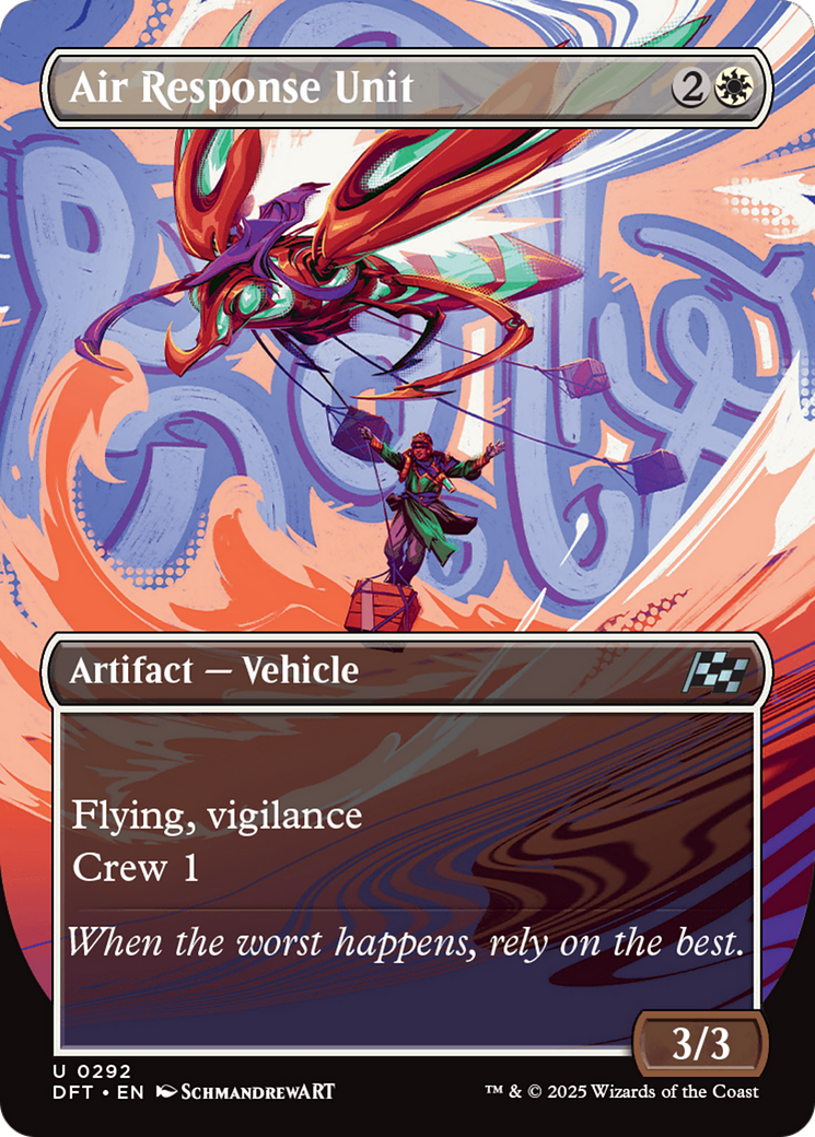 Air Response Unit (Borderless) (DFT-292) - Aetherdrift Foil