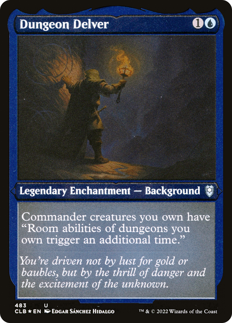 Dungeon Delver (Foil Etched) (CLB-483) - Commander Legends: Battle for Baldur's Gate Foil