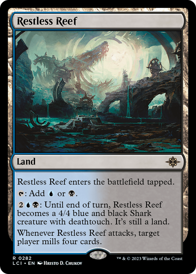 Restless Reef (LCI-282) - The Lost Caverns of Ixalan Foil