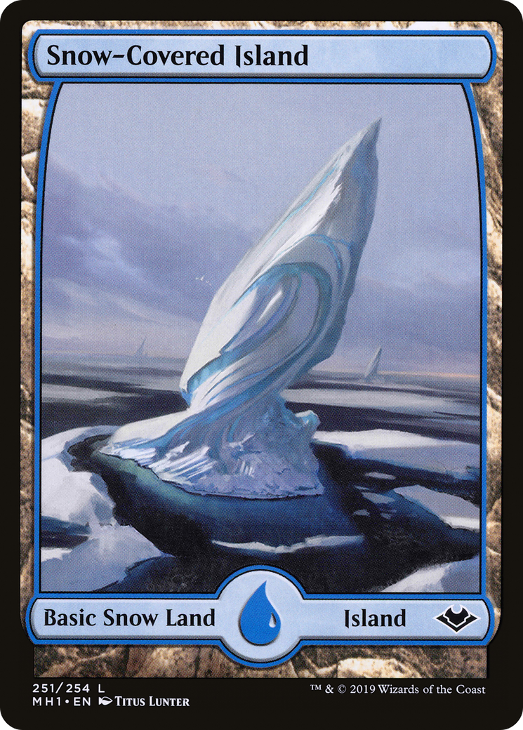 Snow-Covered Island (MH1-251) - Modern Horizons