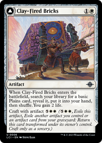 Clay-Fired Bricks (LCI-006) - The Lost Caverns of Ixalan Foil