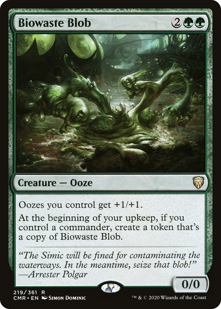 Biowaste Blob (CMR-219) - Commander Legends