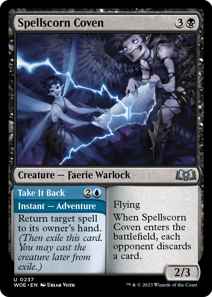 Spellscorn Coven (WOE-237) - Wilds of Eldraine