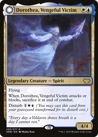 Dorothea, Vengeful Victim (VOW-235) - Innistrad: Crimson Vow: (Double Faced Transform)