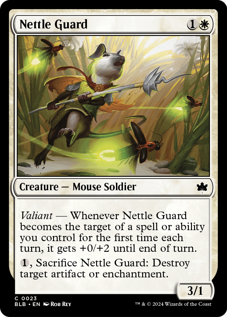 Nettle Guard (BLB-023) - Bloomburrow Foil