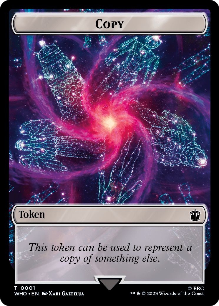 Copy (TWHO-001) - Doctor Who Tokens