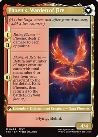 Joshua, Phoenix's Dominant (Extended Art) (FIN-494) - FINAL FANTASY: (enchantment, Extended Art) Foil