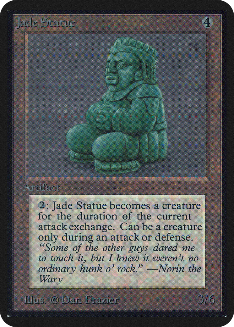 Jade Statue (LEA-) - Limited Edition Alpha