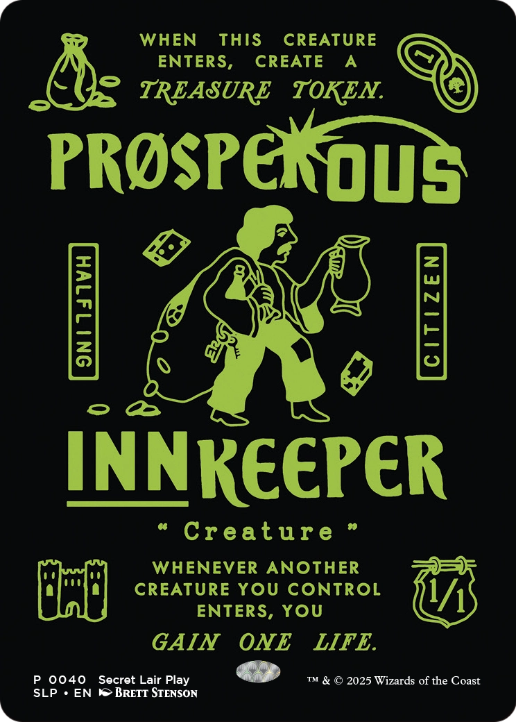Prosperous Innkeeper (SLP-040) - Secret Lair Showdown (Borderless)