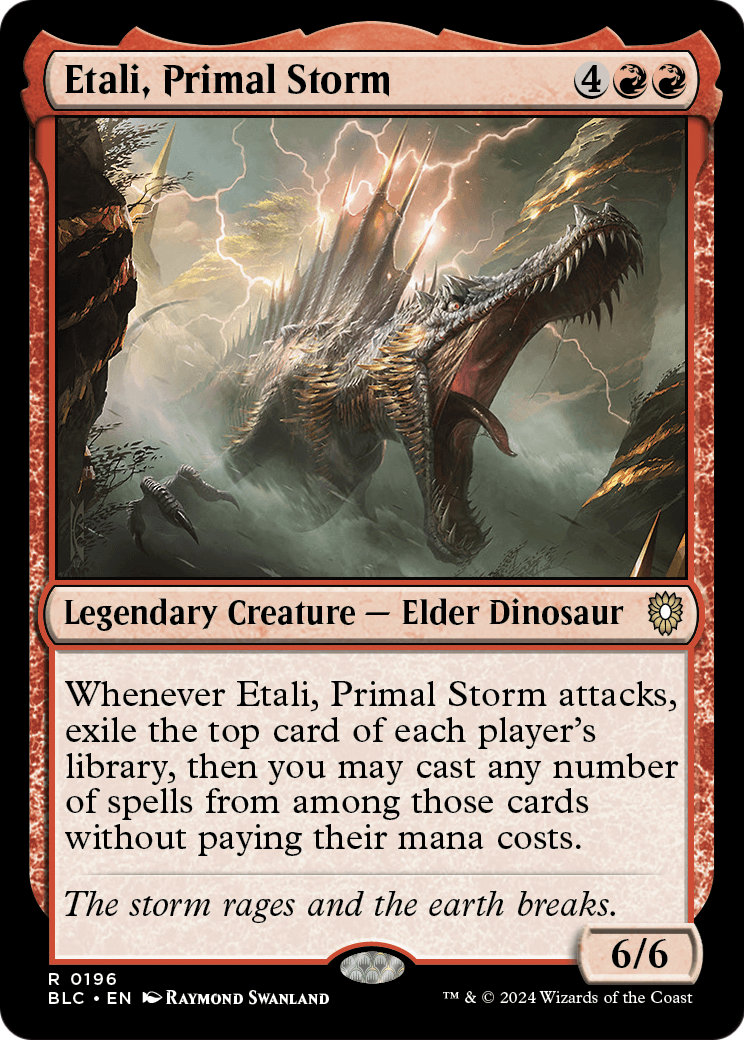 Etali, Primal Storm (BLC-196) - Bloomburrow Commander